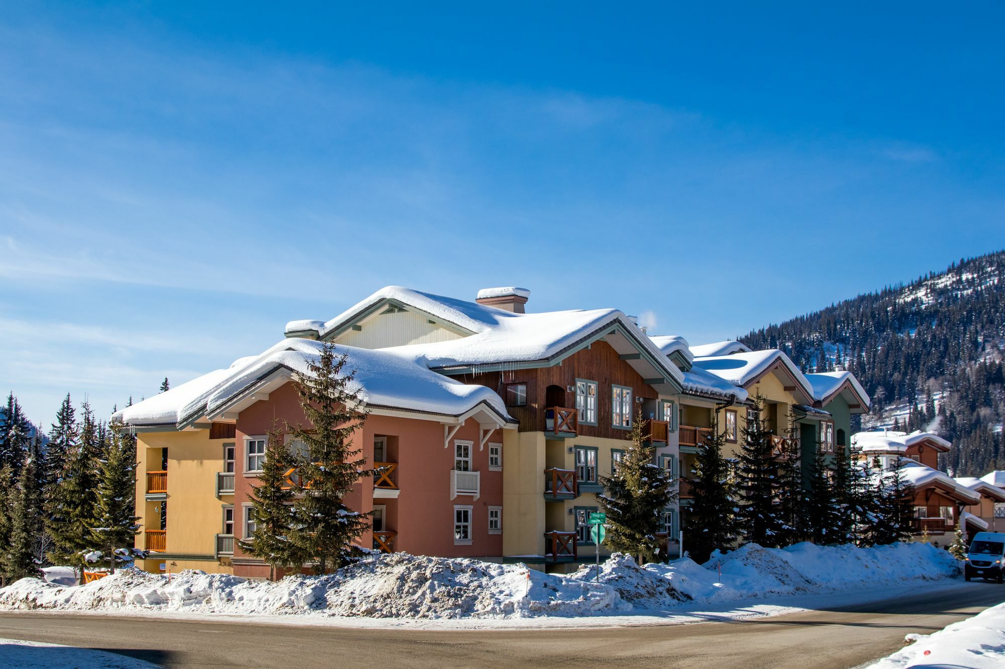 Fireside Lodge 太阳峰 外观 照片